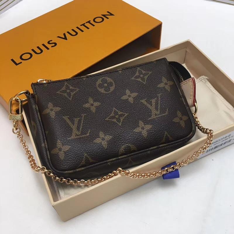 LV Handbags Clutches M58009 Old Flower